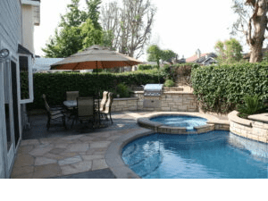 Backyard pool makeover